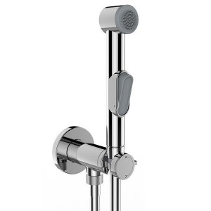 Гигиенический душ Bossini Macan E37032B.030 c прогрессивным смесителем со встраиваемой частью цвет хром