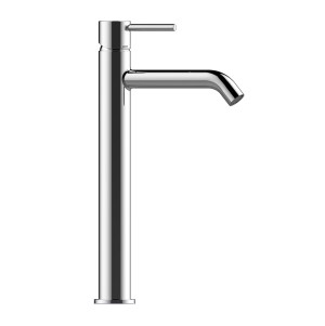 Смеситель для раковины Bossini Teo Z00703.030 высокий с донным клапаном цвет хром