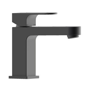 Смеситель для раковины Bossini Gillo Z00704.073 на 1 отверстие с донным клапаном цвет черный матовый