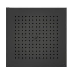 Верхний душ Bossini Dream Cube H38459.073 470x470 мм потолочный Easy Clean цвет черный матовый