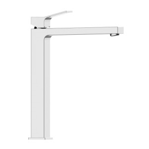 Смеситель для раковины Bossini Aki Z00709.030 высокий с донным клапаном цвет хром