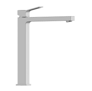 Смеситель для раковины Bossini Aki Z00709.094 высокий с донным клапаном цвет никель шлифованный