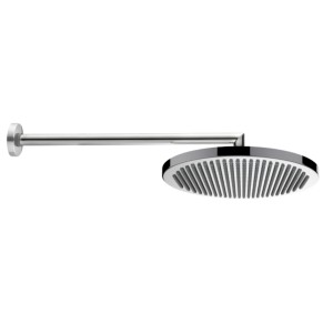 Верхний душ Bossini Apice H70430I.030 Ø280 мм настенный с кронштейном Easy Clean цвет хром