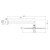 Верхний душ Bossini Cosmo H70596H.073 Ø280 мм настенный с кронштейном 35 см Easy Clean цвет черный матовый