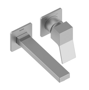 Смеситель для раковины Bossini Aki Z00731.094 настенный встраиваемый внешняя часть цвет никель шлифованный