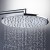 Верхний душ Bossini Cosmo H70596I.030 Ø280 мм настенный с кронштейном 40 см Easy Clean цвет хром
