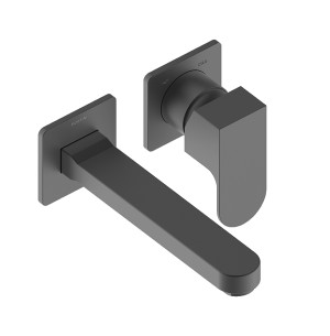 Смеситель для раковины Bossini Gillo Z00732.073 настенный встраиваемый внешняя часть цвет черный матовый