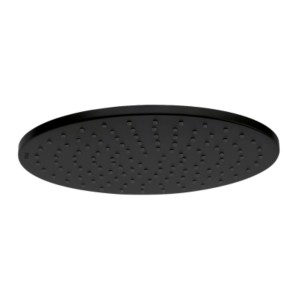 Верхний душ Bossini Cosmo I00596.073 Ø280 мм без кронштейна Easy Clean цвет черный матовый