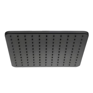 Верхний душ Bossini Cosmo I00598.073 280х280 мм без кронштейна Easy Clean цвет черный матовый