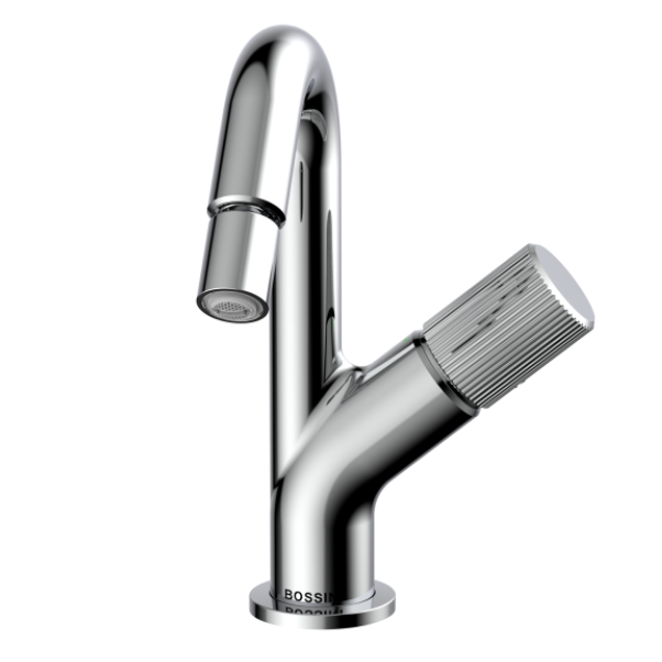 Смеситель для биде Bossini PLY Z00902.030 с донным клапаном цвет хром