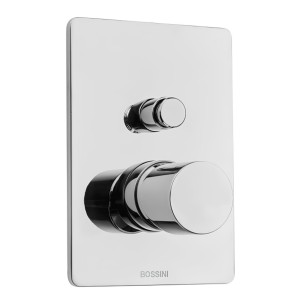 Смеситель Bossini Oki Z00006.030 для ванны и душа встраиваемый внешняя часть на 2 потребителя цвет хром
