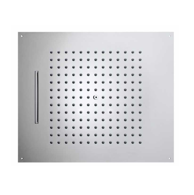 Верхний душ Bossini Dream/2 H38925.030 570x470 мм потолочный Easy Clean 2 режима: дождь, каскад, цвет хром