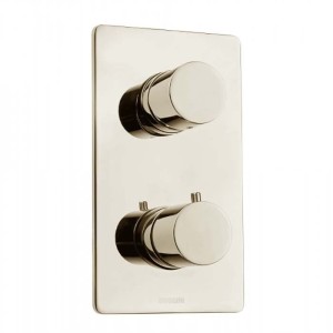 Смеситель термостат Bossini Oki Z00002.094 для ванны и душа встраиваемый внешняя часть на 2-5 потребителей цвет никель шлифованный