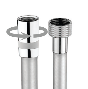 Душевой шланг BOSSINI CROMOLUX A00167B.030 125 см цвет хром