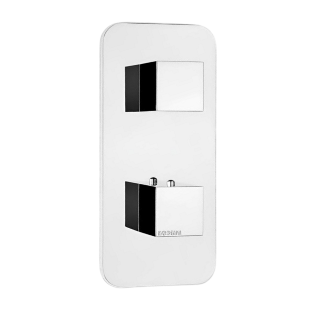 Смеситель Bossini Cube New Z00062.030 для ванны и душа встраиваемый внешняя часть на 2-5 потребителей цвет хром