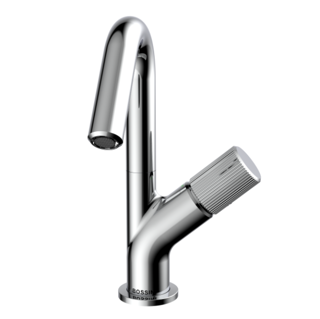 Смеситель для раковины Bossini PLY Z00901.030 на 1 отверстие с донным клапаном цвет хром