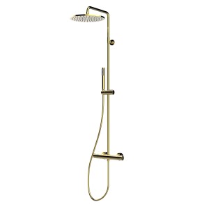 Душевая система Bossini Cosmo L10196.021 с термостатом цвет золото