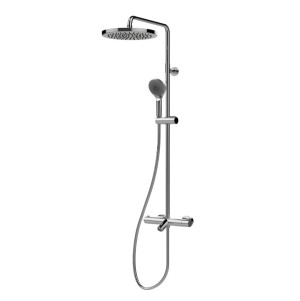 Душевая система Bossini Elios L10402.1.030 с термостатом с изливом цвет хром