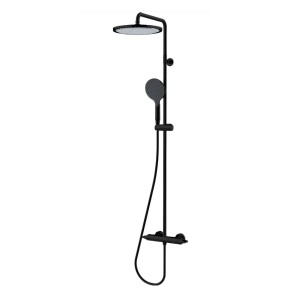 Душевая система BOSSINI Apice L10506.073 со смесителем цвет черный матовый