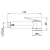 Гигиеническая лейка Bossini Paloma Flat B00462.073 Easy Clean цвет чёрный матовый