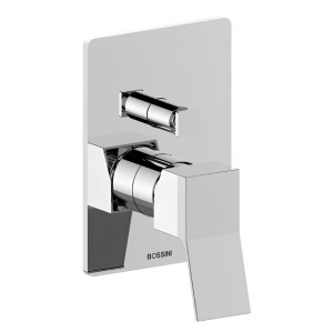 Смеситель Bossini Aki Z00740.030 для ванны и душа встраиваемый внешняя часть на 2 потребителя цвет хром