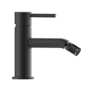 Смеситель для биде Bossini Teo Z00702.073 однорычажный с донным клапаном черный матовый