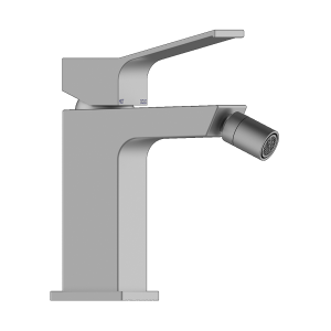 Смеситель для биде Bossini Aki Z00708.094 с донным клапаном никель шлифованный