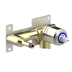 Встраиваемая часть Bossini Z90801 для смесителя для раковины на 2 отверстия для стен из гипсокартона