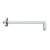 Верхний душ Bossini Apice H70430I.043 Ø280 мм настенный с кронштейном Easy Clean цвет золото сатинированное
