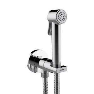 Гигиенический душ Bossini Paloma Brass E34007B.030 c однорычажным смесителем со встраиваемой частью цвет хром