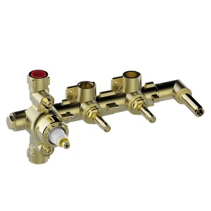 Встраиваемая часть Bossini Apice Z00135 для термостата для ванны и душа на 2 потребителя