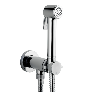 Гигиенический душ Bossini Paloma Brass E37005B.030 c прогрессивным смесителем со встраиваемой частью цвет хром