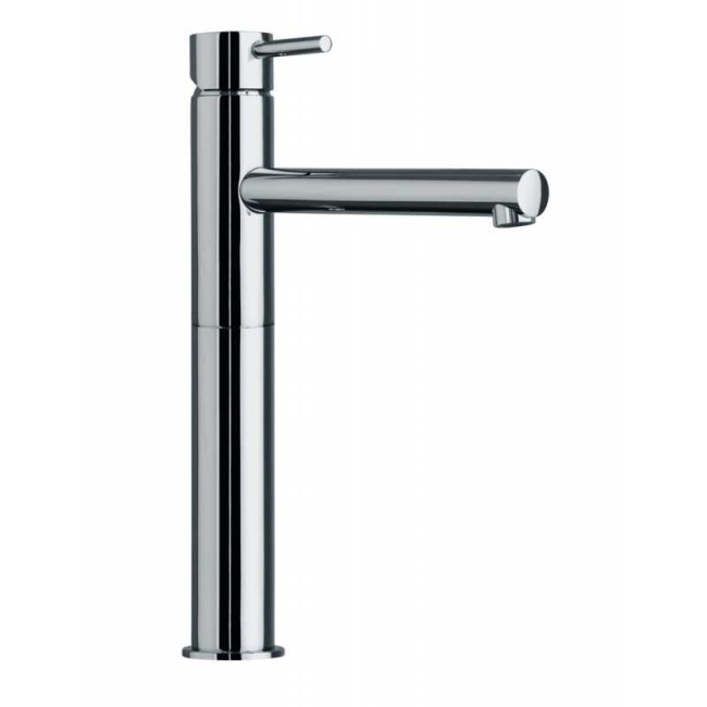 Смеситель для раковины Bossini Oki Z005303.030 высокий с донным клапаном цвет хром